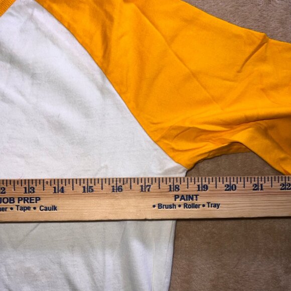 Star Wars Sport Tek Sz Small Graphic Sports Tee Cream Mustard 3/4 Sleeve (S) - Picture 5 of 6